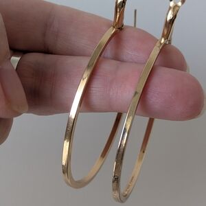 Elegant Gold Hoop Earrings